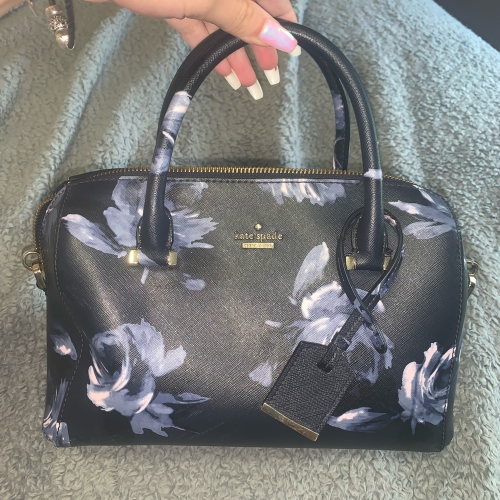 KATE SPADE: Small/Medium Navy Blue Purse
